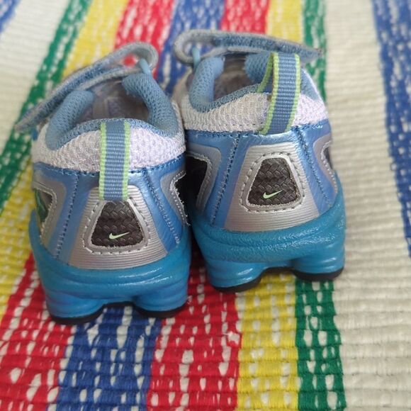 Nike Shox toddler 3155-42 blue tennis athletic shoes size 4C - Picture 4 of 6